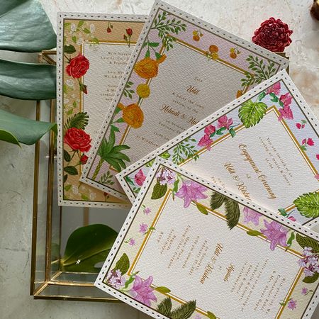 Minimal and chic invitation designs