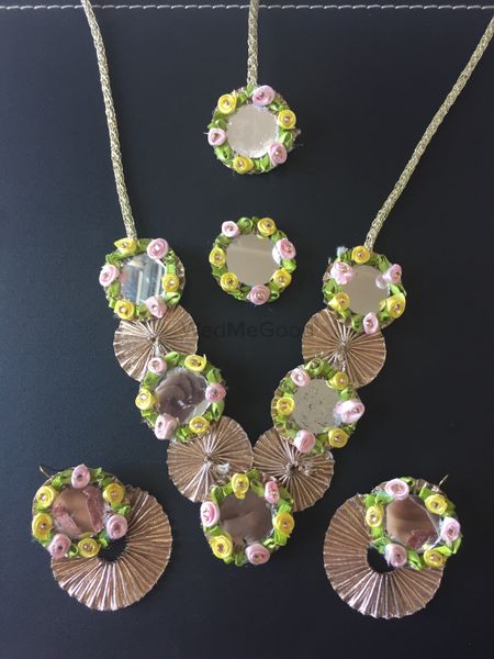 Gota jewellery necklace for Mehendi