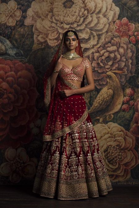 Sabyasachi Inspired Dark Maroon Wedding Lehenga | Indian bridal lehenga,  Indian bridal dress, Indian bridal wear