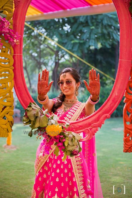 Large Frame Photobooth for Mehendi