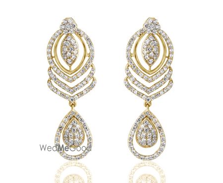 Photo of diamond drop earrings