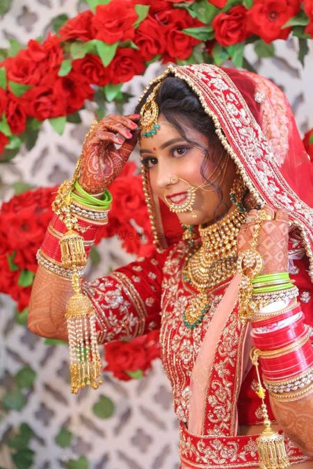Beautiful indian bride posing Stock Photo by ©kozzi2 17162731