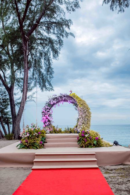 Photo of Floral wreath decor