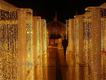 Fairy Lights Entrance Decor