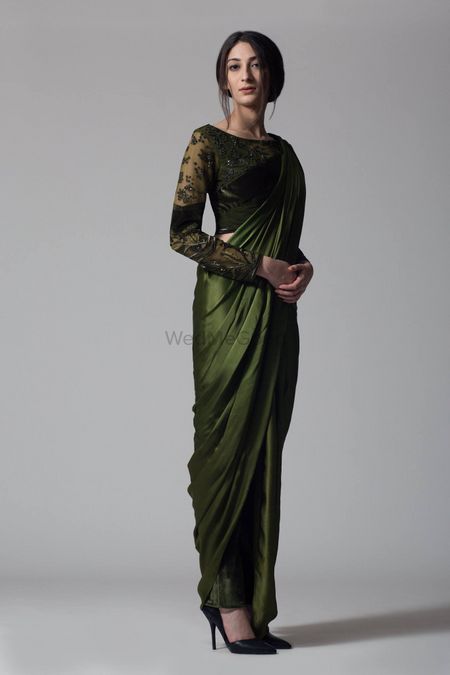Photo of drape saree