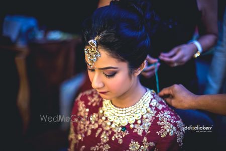 Bridal jewellery in polki