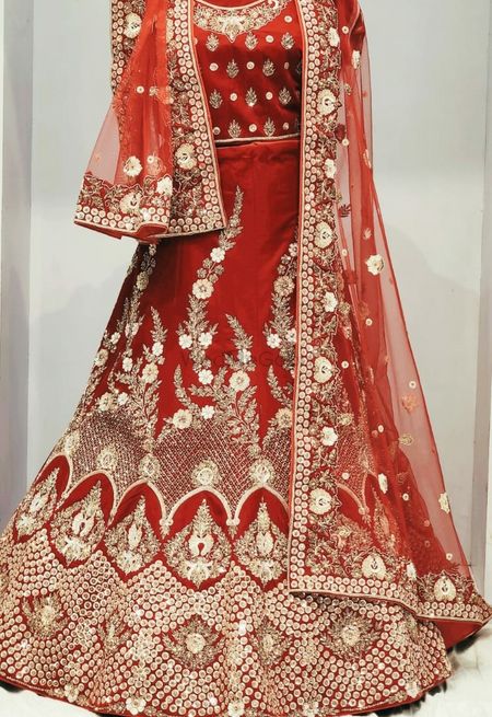 Find Trending Bridal Lehenga Chunni with Velvet Blouse by PURVANCHAL  COLLECTION PRIVATE LIMITED near me | Badarpur (South Delhi), South Delhi,  Delhi | Anar B2B Business App