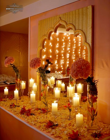 Reception decor