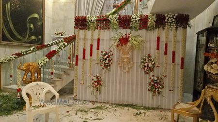 Pelli kuthuru n pelli koduku sets - Dhrithi Flower Decoration Pictures |  Wedding Decorators in Hyderabad - WedMeGood