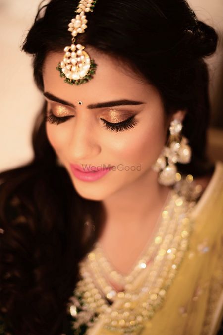 Sophisticated engagement makeup