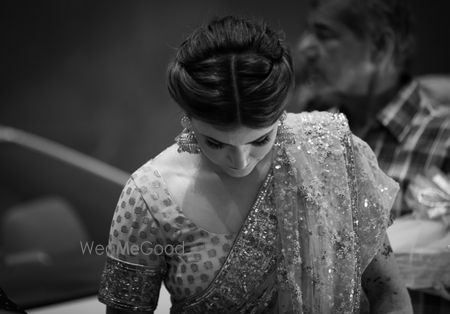 bridal bun hairstyle