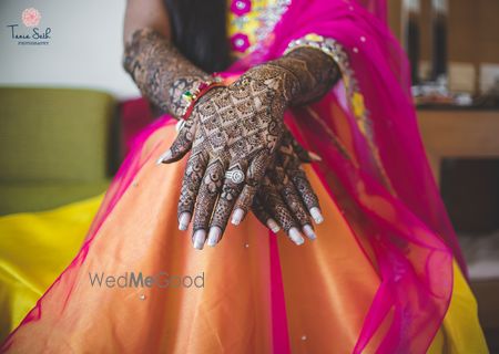Photo of jali mehendi design