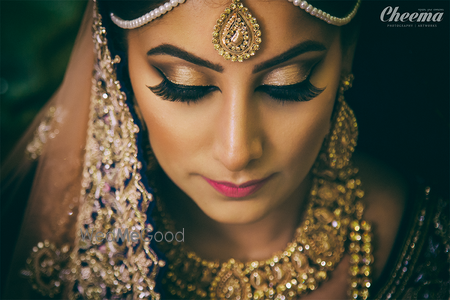 Photo of bridal makeup