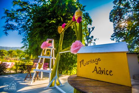 Marriage advice for couple by the guests