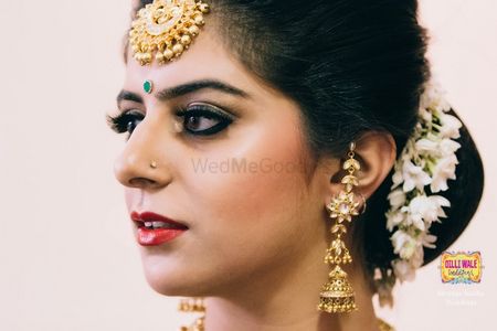 Photo of bridal makeup