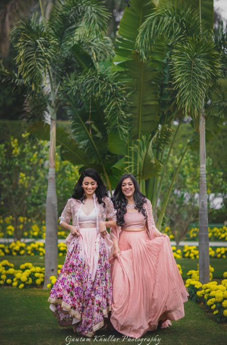 Photo of Engagement outfit light lehengas