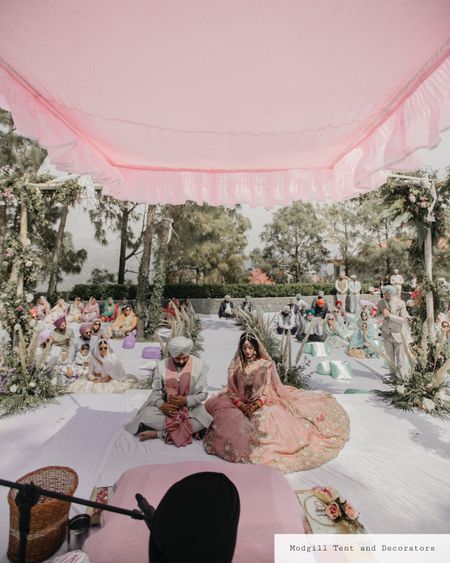 Intimate wedding outdoor decor ideas