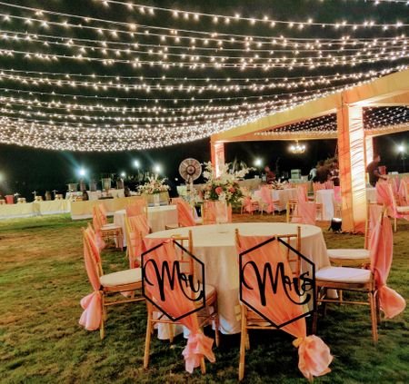 Personalized elements for wedding