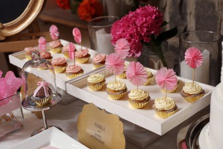 Photo of cupcakes for bridal shower