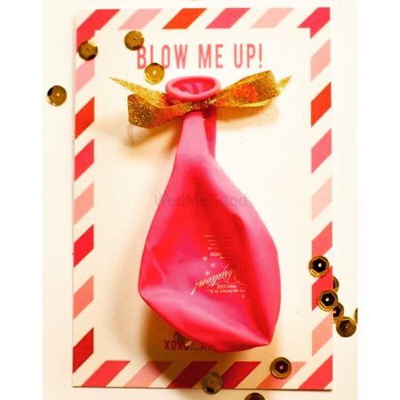 Photo of Blow up invitation card