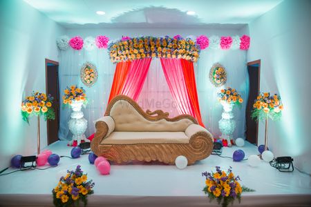 Half Saree Ceremony - Vaaraahi Banquet Halls Pictures | Wedding Venues in  Hyderabad - WedMeGood