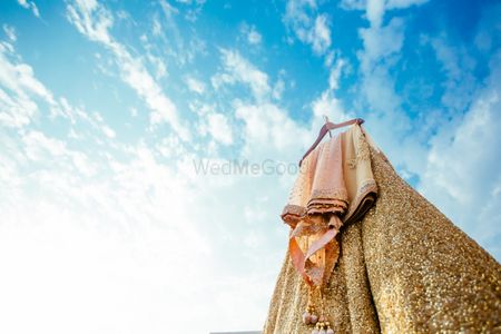 Photo of Pretty Hanging lehenga shot