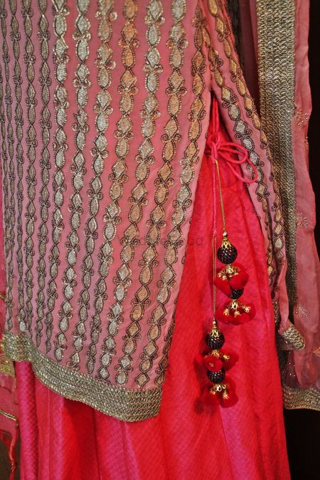 neon pink sharara