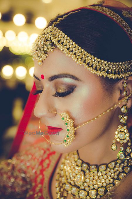 Gold bridal jewellery