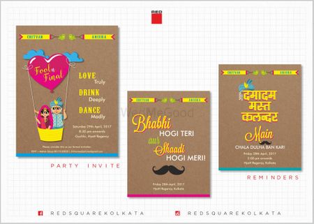 Fun save the date cards