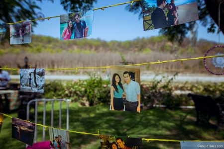 Photo of Photo display idea with strings