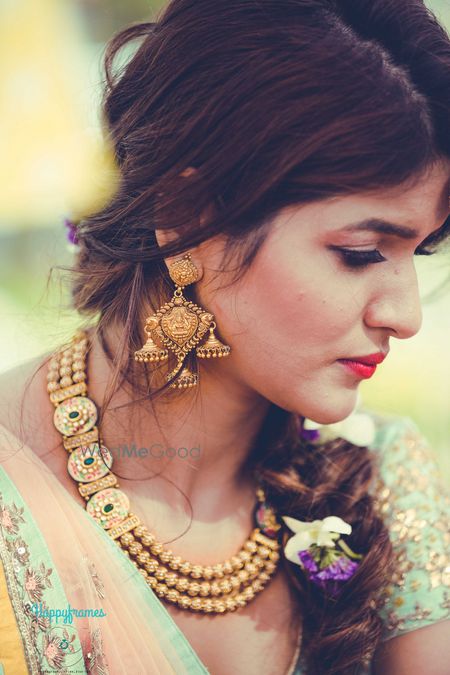 Mehendi temple jewellery