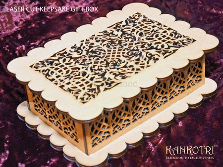 Photo of laser cut boxes