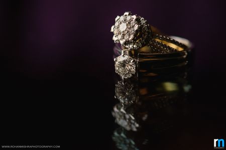 Couple Diamond Solitaire Rings