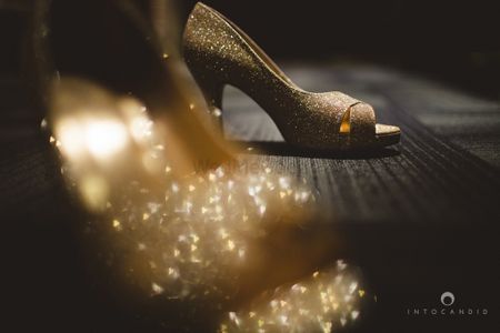 Photo of glitter shoes