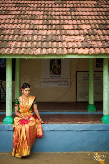 Photo of Wedding day south indian bride shot