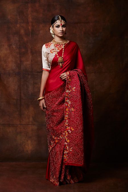 Photo of red saree