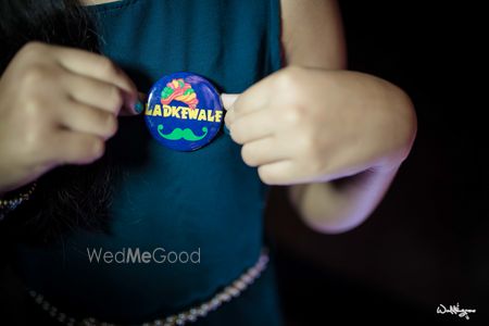 Ladkewala badges in blue for family