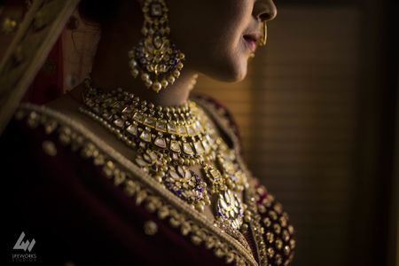 Photo of Pretty bridal necklace shot
