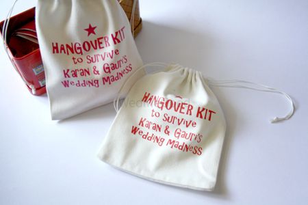 Hangover kits for cocktail