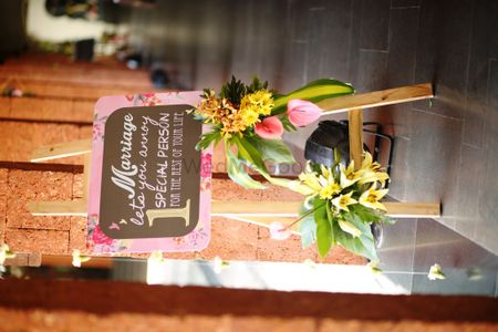 Photo of Unique signboards with marriage quotes