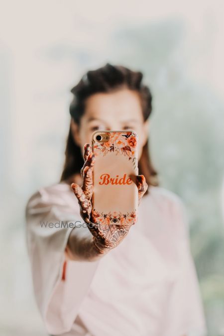 Bride accessory phone cover 