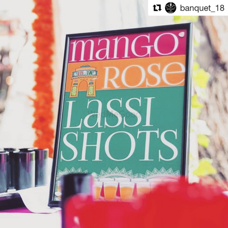 Unique food idea lassi shots