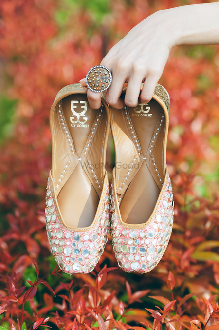 Photo of wedding shoes