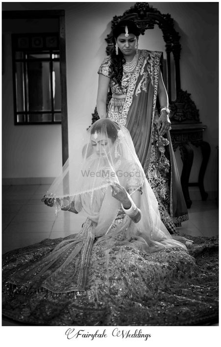 Photo of bridal veil