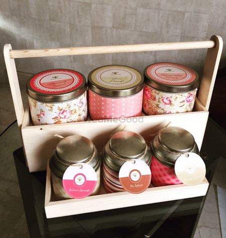 Photo of tea boxes