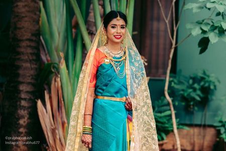 Photo of South indian bridal look