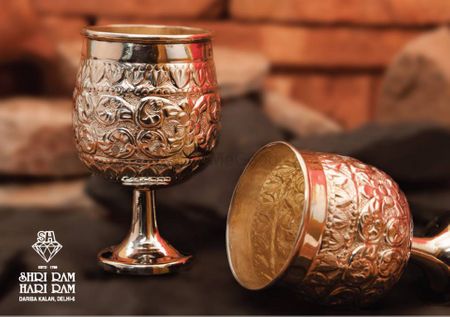 silver goblets for gifting