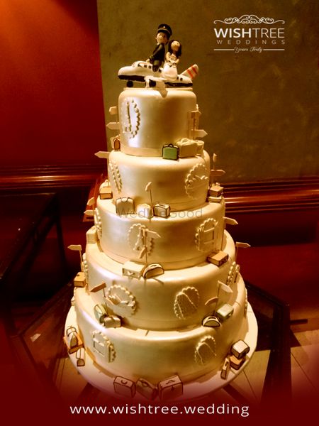 Wedding cakes with cute details