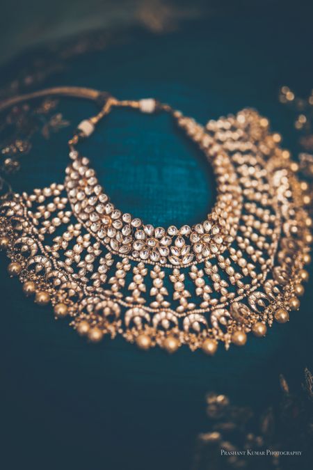 Kundan bridal necklace set