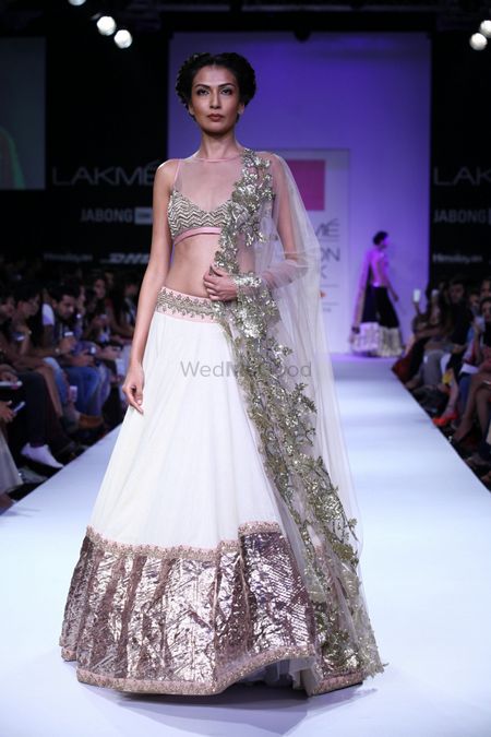 Anushree Reddy Lakme Fashion Week20 | Indian beauty saree, Fashion, Lakme  fashion week